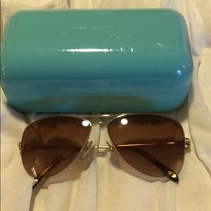 Tiffany and Co. sunglasses.